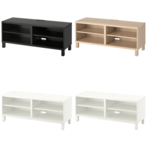 이케아 TV장식장 BESTA 베스토 TV장식장 화이트 120x40x48 cm