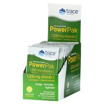 Trace Minerals ® Trace Minerals ® 전해질 스태미나 PowerPak 레몬 라임 30팩 각 4.9g(0.17oz), 4개