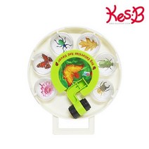 유치원 나비 곤충 회전 관찰경 색랜덤 식물학습