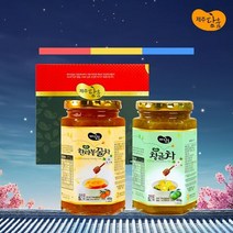 [(주)트리 인천가정지사]100%제주산 농산물 명차2종 선물세트450, 단품, 색상:단일색상|사이즈:기본