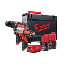 밀워키 충전콤보세트 M12 BPP2B-202X(12/2.0)