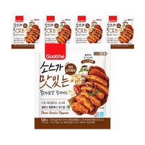 굽네 소스가 맛있는 닭가슴살 슬라이스 데미갈릭페퍼 120g, 5팩