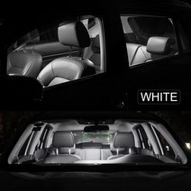 포드 익스플로러 호환 Canbus LED 키트 소풍 엣지 이스케이프 피스타 탐험대 맵 트렁크 돔 램프, 27.White - 2011-2015 Fiesta 9P