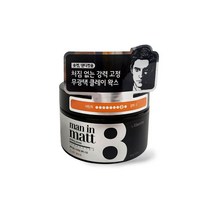 DFANO 엘라스틴 맨인매트 클레이 왁스 80g 무광택 헤어 스타일링, 엘라스틴 맨인매트 왁스80g