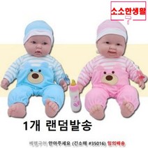 소소한생활 사람같은 긴소매 50cm 인형 베렝구어 소프트, 1개 임의배송