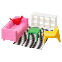 이케아 후세트 인형가구 거실 - IKEA 거실가구 미니어처