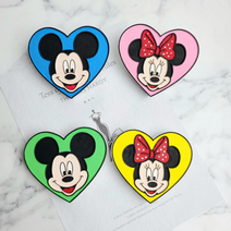 하트 미키 미니 차량용 석고방향제 선물 답례품, 미키(파란), 헤스페리데스자몽