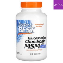 닥터스 베스트 OptiMSM 함유 글루코사민 콘드로이틴 MSM 베지 캡슐 240정 360정, 240개, 1개