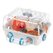 Ferplast 햄스터 케이지 40.5cm x 29.5cm 21.9cm x 22.5cm(15.94인치 x 11.61인치 8.61인치 x 8.86인치)