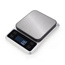 couyor 디지털 주방 전자저울 5kg 0.1g 단위 주방저울 요리저울 계량저울, 5kg / 0.1g, 충전버전