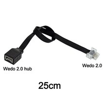레고 호환용품 Electri 전원 부품 기능 25cm Wedo 2.0 크리스탈 커넥터 케이블 9686 빌딩 블록 Diy 완구, 02 Hub-Wedo2.0