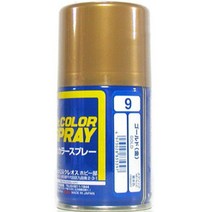 군제 락카 스프레이 GSI-S009 골드 메탈릭 100ml