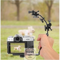 L형_핫슈_DSLR_핸드_스트로보_소니_그립_카메라_조명_거치대 AD06, 상세페이지 참조