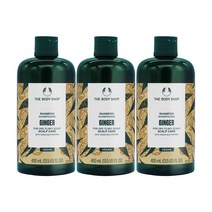 더바디샵 진저 스캘프 케어 샴푸, 400ml, 3개