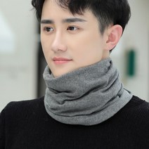 아웃도어 방한 넥워머 목플러 (마스크 비니 겸용), 그레이