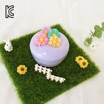 (TD) 안전한 나만의 플라워슬라임 만들기 KIT-1인, 상세페이지 참조
