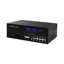 솔텍 SFC8000BP 스위칭허브 (8포트 1000Mbps SFP4포트 산업용), 선택하세요