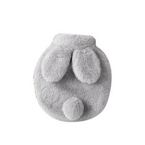 풋 워머 뜨거운 물병 귀여운 커버 0.3L 0.5 L 1L 물 가방 기간 목 어깨 발 따뜻한 선물 여성, 02 18.5x14cm LG