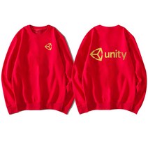 라운드 맨투맨 UNITY3D 게임 개발함 엔진 남성 프로그래머 의류 맟춤제작 칼라 옷 긴 소매 단체복 3614407312