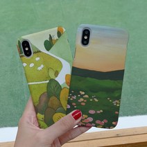 [바보사랑] [호환용]draw_sumin 포레스트 하드케이스, 기종선택:옵티머스G5 / 디자인선택:꽃밭, 상세 설명 참조