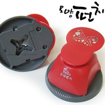 포코스 코너모양펀치 RC-06 쓰리인원 5종/테두리펀치/꾸미기펀치/원형펀치/코너펀치/포코스펀치, 075 플라워