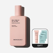 [공식 판매처] 무슈제이 밀크 톤업 올인원 200ml, 1개