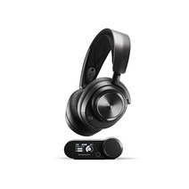스틸시리즈 아크티스 노바 프로 Arctis Nova Pro 무선 멀티 게이밍 헤드셋 PC/PS5/PS4/스위치, Black, Wireless