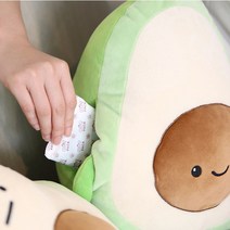 아보카도 캐릭터 핸드워머 겸용 낮잠 쿠션 부드러운 감촉 거실 매장 인테리어 소품 [스테디 홈], A. 형님카도
