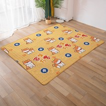 애견 강아지 매트 미끄럼 방지 고양이 사계절 순면 패드, B타입100x80cm