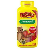 [미국직구] 릴크리터스 어린이 면역력 강화C 290정 400g