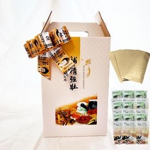 어버이날 용돈박스 만들기재료 한약파우치+스티커+황금봉투 3종세트 박스미포함, 상세페이지 참조