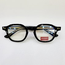모리노 뿔테 안경 8007 48/23 147 c1 블랙 다각형안경테