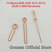 벽시계수리 Goutent 5 스타일 실버 로즈 골드 시계 핸즈 그린 Lume Fit ETA 2836 2824 DG28133804/Miyota 82158205821A NH35 NH3