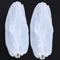 위생 비닐 팔토시 100장 일회용 공장 작업실 학교 미술시간 김장 토시