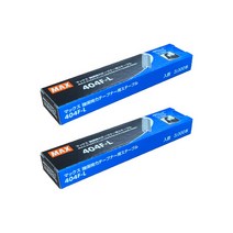 맥스 강결속기 전용 스테플 핀 404F-L STAPLE, 2팩