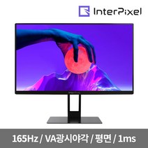 인터픽셀 IP2430 24인치 165Hz FHD 평면형 게이밍 무결점 모니터