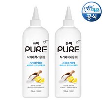 퓨어 식기세척기용 세제 750ml x 2개, 단품