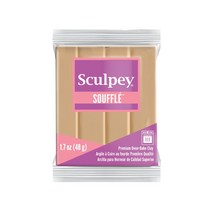 스컬피 수플레(souffle) 48g 폴리머클레이 (oven-bake clay), 라떼 (Latte)