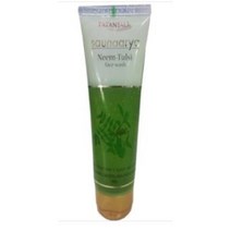 PATANJALI SAUNDARYA NEEM-TULSI FACE WASH 100 GM, 1개