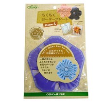 쏘잉스타 요요 플레이트 주름잡기 요요만들기 Flower L사이즈 58-938, 1개