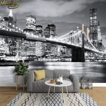 Beibehang 사진 벽지 브루클린 다리 뉴욕 디자이너 벽화 비닐 벽지 papel de parede adesivo 3d Wallpaper|3d wallpaper|photo w, 16428996_1 ㎡, 16428996_1 ㎡, 상세 설명 참조9