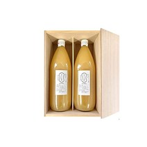 음료 가족간의 축하 선물 빨간 사과 주스 오동나무 상자 제작 무첨가 무착색 진한 단맛