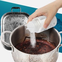 탄냄비 클리너 기름때 찌든때 제거 닦기 가루 눌러붙은 태운 후라이팬 청소 180g 2개, 상품선택, 180g x 2