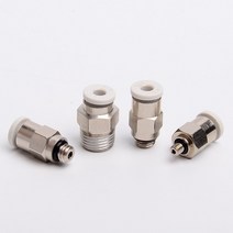 5pcs 에어 튜브 소형 거치대 마이크로 호스 피팅 퀵 커플 링 POC/PC3M5/4M3/M6/M7/01 공압 원통형 미니, 09 4-01_02 POC