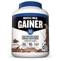 머슬 밀크 게이너 프로틴 파우더 2.268kg 초콜릿 Muscle Milk Gainer Protein Powder Chocolate 32g