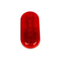 국산 LED 둥근 사각 램프 마커등 GL-25 24V 대형차 화물차용, 레드