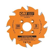 CMT 240.008.04 비스킷 조이너 블레이드 4인치 지름 x 8개의 톱니 PTFE코팅.