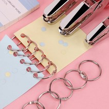 다파요 1+1 종이 핸디 펀칭기 원형 링 구멍 1공 타공기 펀칭 3mm 6mm 펀치, 6mm+6mm