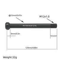 자전거 퀵 릴리스 스루 리어 휠 로드 바이크 실외 경량 탈착식 교체 MTB 168mm, 124mm