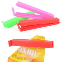먹던 간식 과자 봉지 밀봉 집게 봉투 클립 5p 시리얼 가루 조미료 개봉 먼지 이물질 차단 묶기 위생 집개 냉장고 냉동식품 락 씨리얼 비닐 포장 밀폐 밀봉기 주방 식품 보관 집기